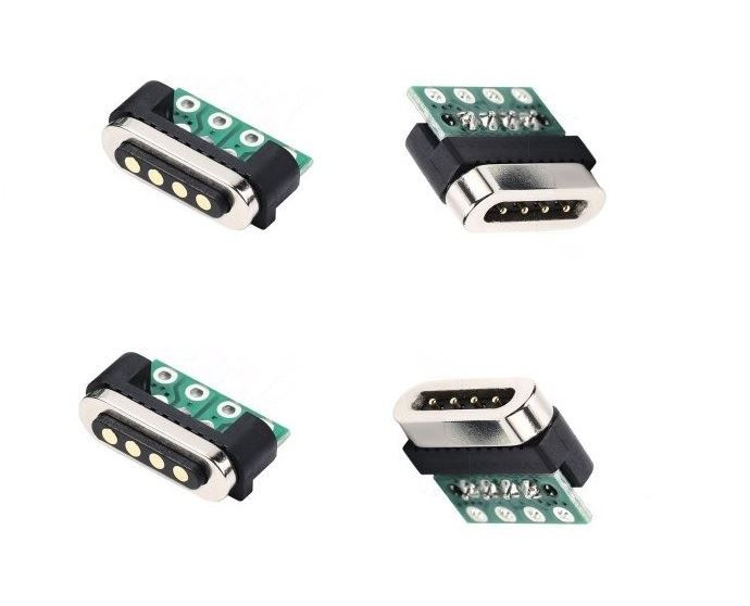 4 Pin Magnetic  Connectors