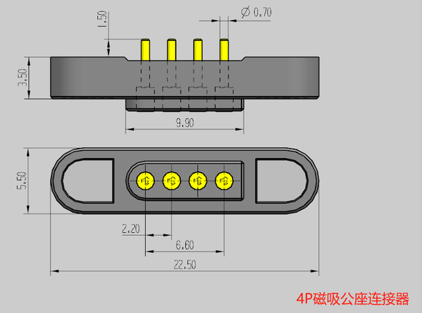 4pin male 4pin male