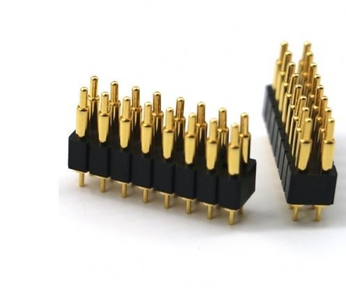 16-stift Pogo-stift cirkulära kontaktstycken