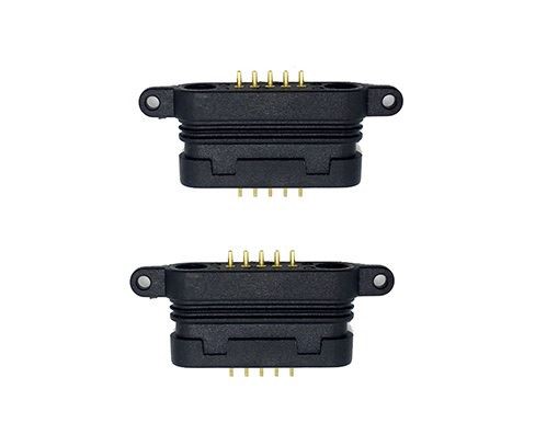 Fjäderbelastad Pogo Pin-kontakt med fjäder