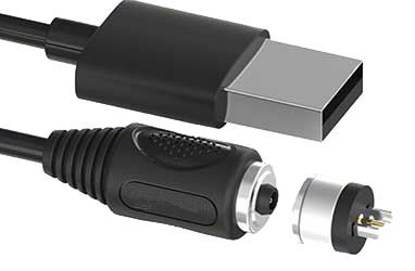 Guldpläterad hane-hona Pogo Pin Connector