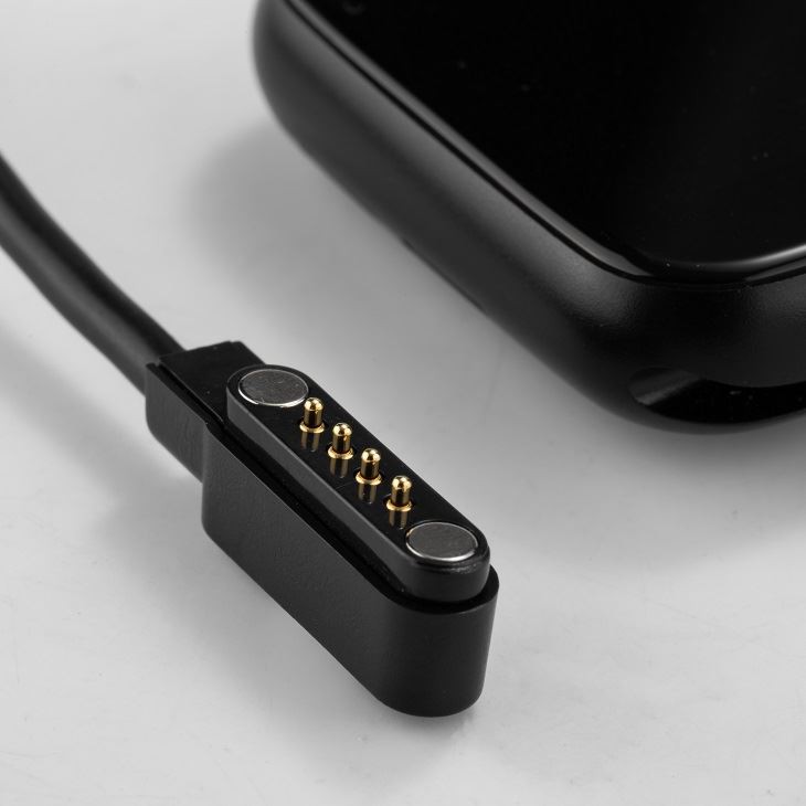 4-polig magnetisk Pogo-stiftskabel