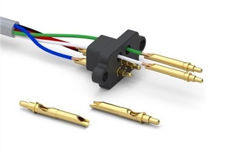 Hur kommer kabeln att installeras på pogo-stiften?