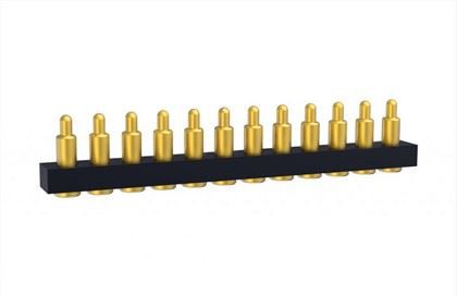 2 rad 6 Pin Pogo Pins Connector