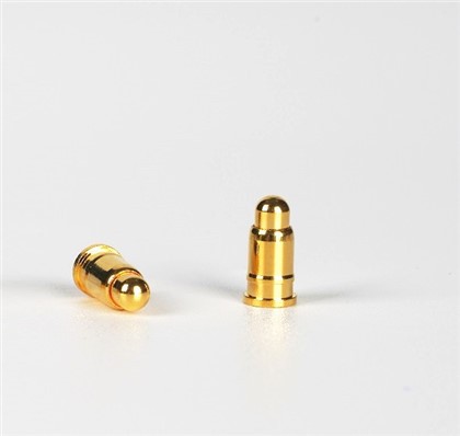 Fjäderbelastad Gold Plating Pogo Pin